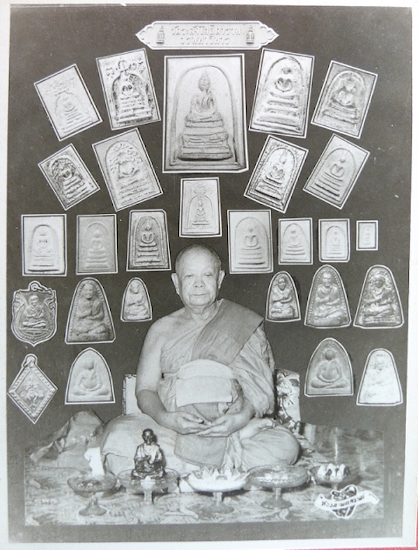 Luang Phu Nak & his Amulets
