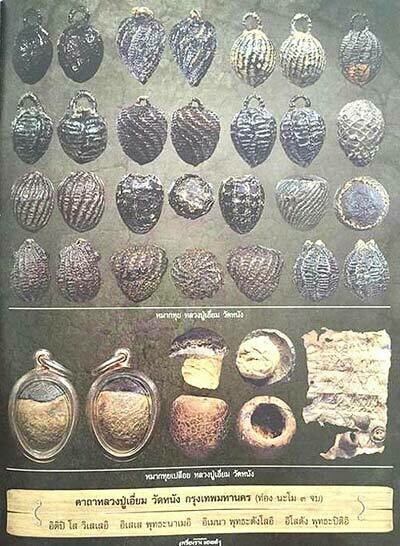 Encyclopedic Records of Mak Tui amulets of Luang Por Iam