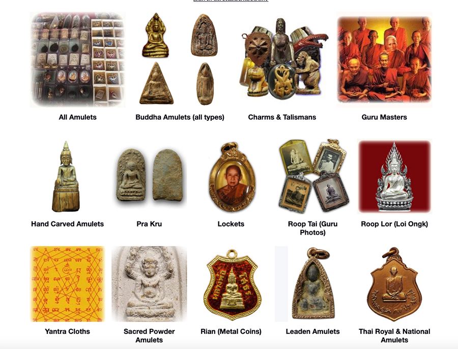 Thai Amulet Types